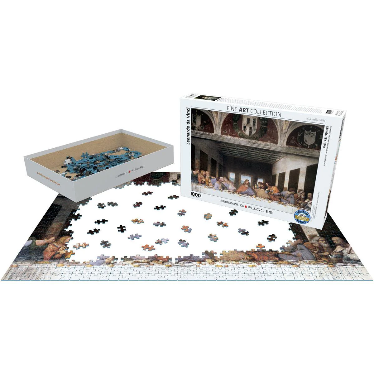 Eurographics 1000pc Da VinciThe Last Supper Puzzle - Image 3
