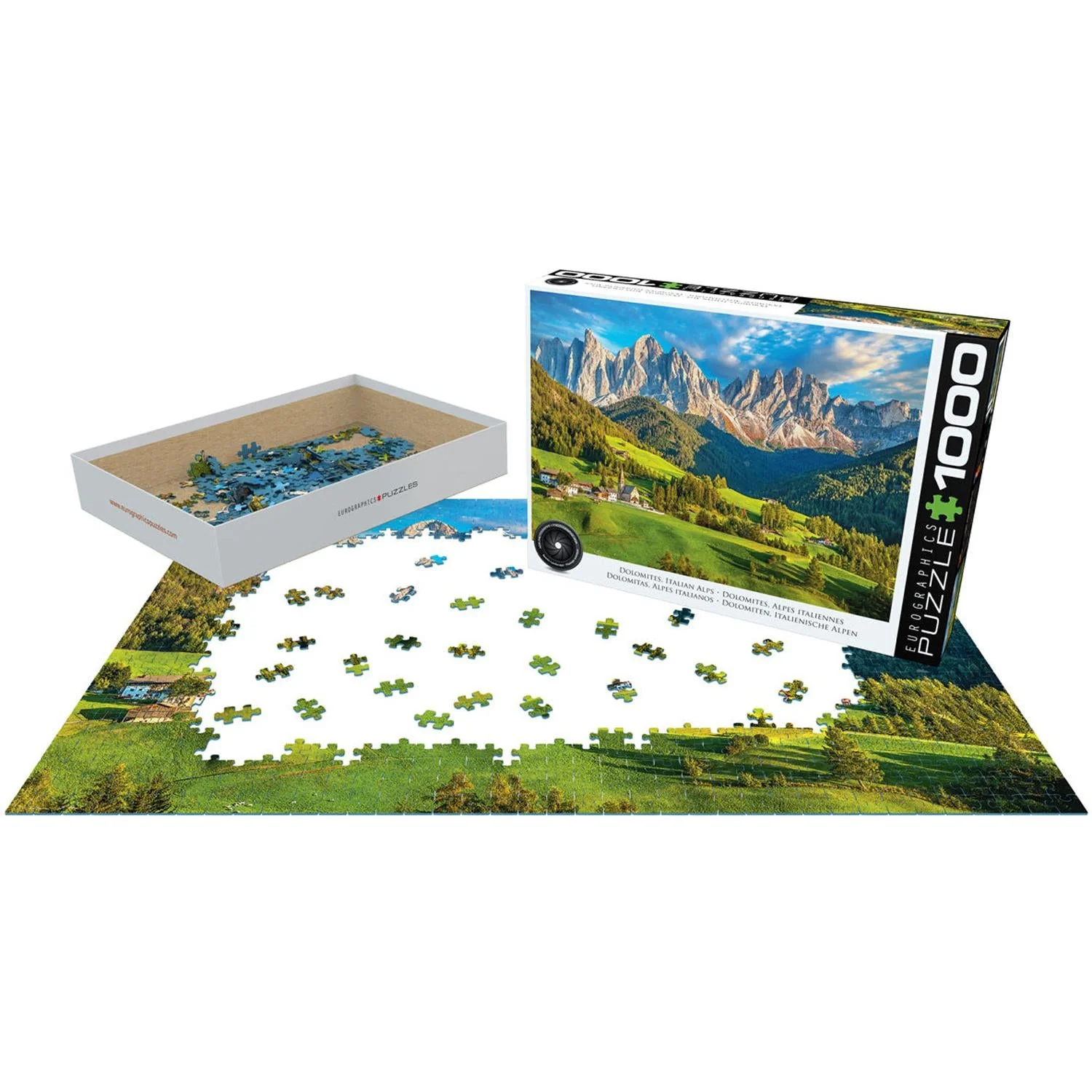 Eurographics 1000pc Dolomites Moutains Puzzle - Image 3