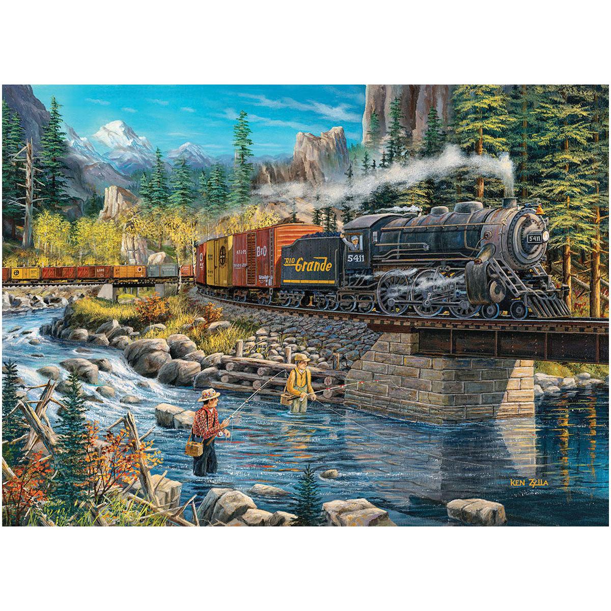 Eurographics 1000pc River Silence Is Broken Puzzle - Image 2