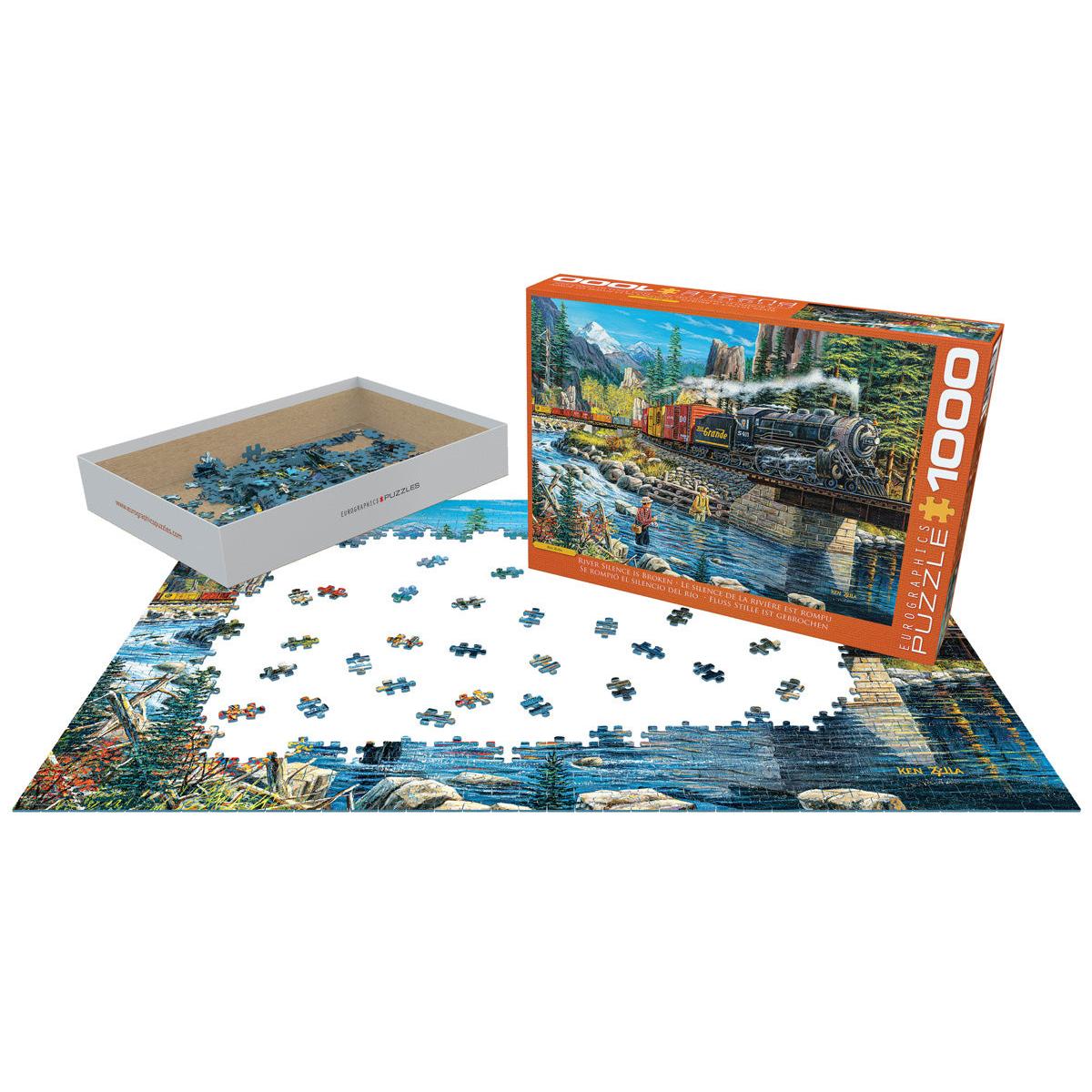 Eurographics 1000pc River Silence Is Broken Puzzle - Image 3