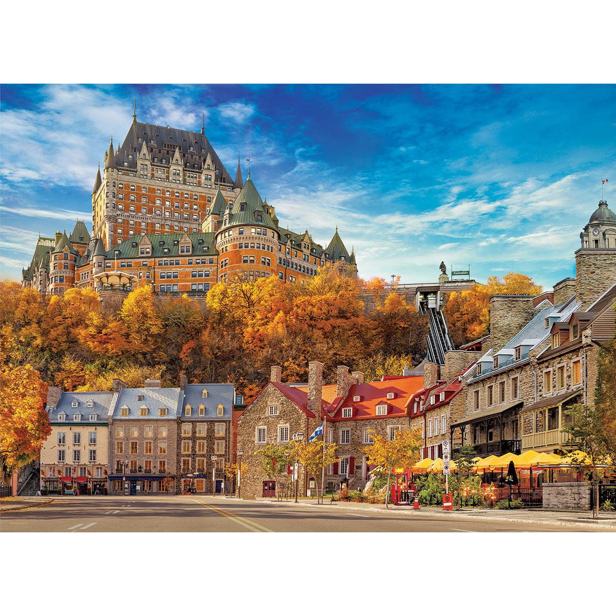 Eurographics 1000pc Rue Du Marche Quebec Puzzle - Image 2