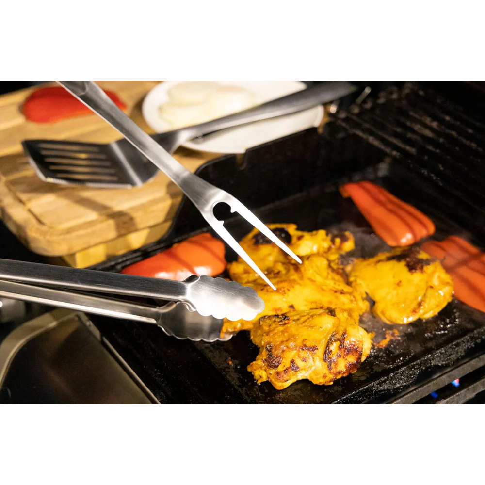 Euroline Grande 3-Piece BBQ Tool Set - Image 2