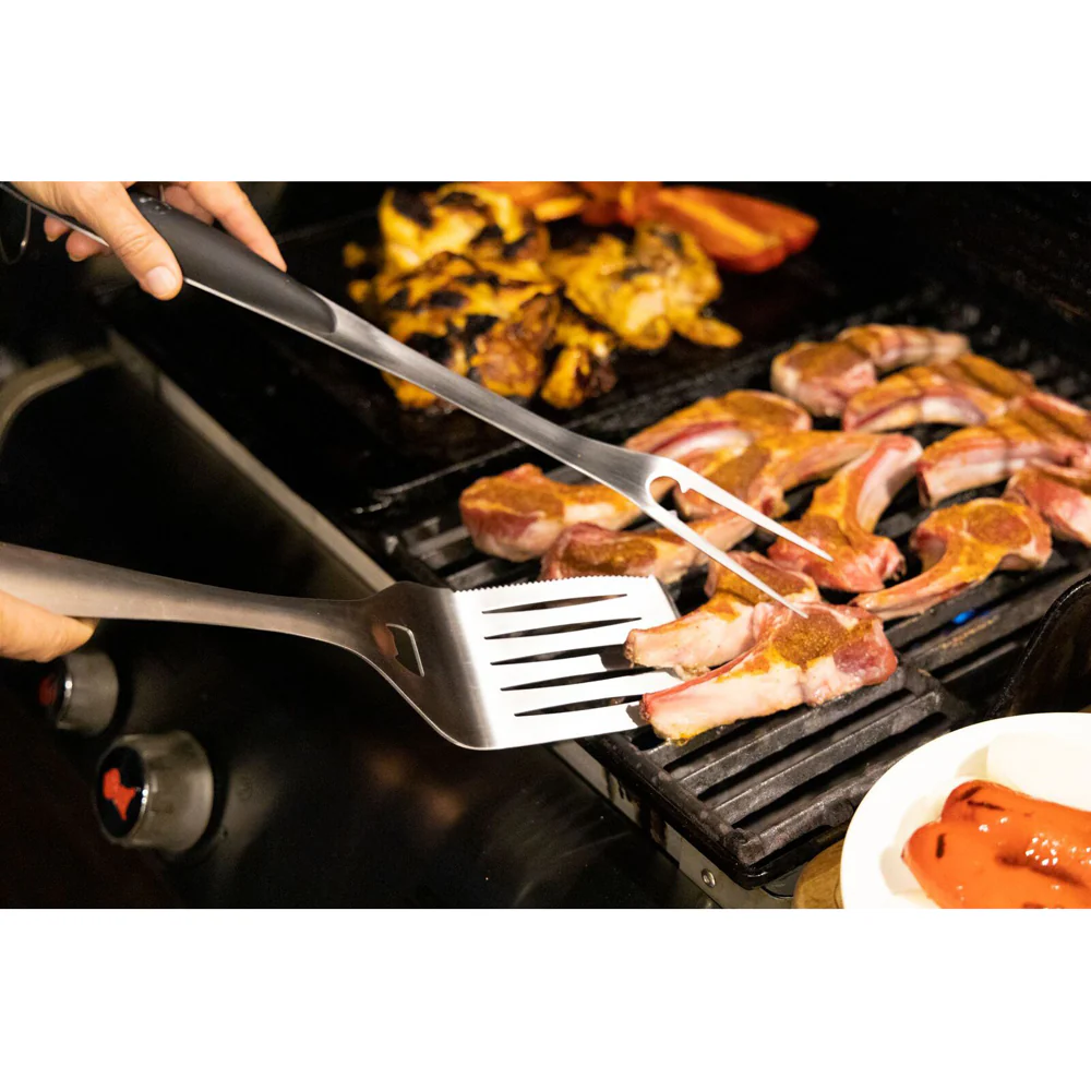 Euroline Grande 3-Piece BBQ Tool Set - Image 4