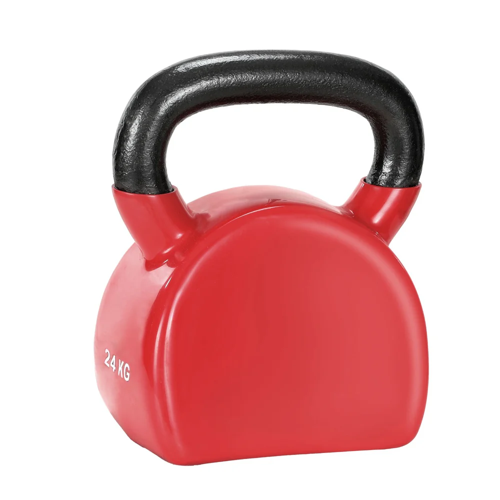 Everfit 24kg Kettlebell Weightlifting Bench Dumbbells Kettle Bell Gym Home - Image 3