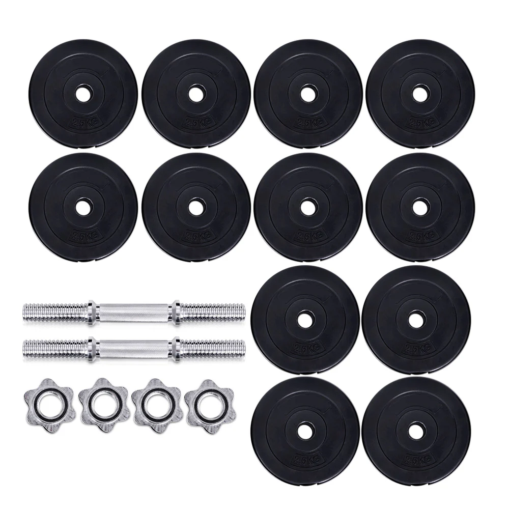 Everfit 35kg Dumbbell Set Weight Plates Dumbbells Lifting Bench - Image 4