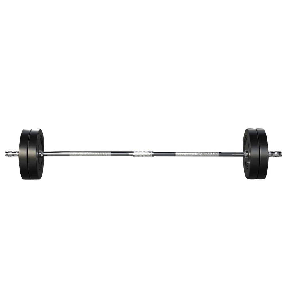 Everfit 48kg Barbell Set Weight Plates Bar Lifting Bench 168cm - Image 4
