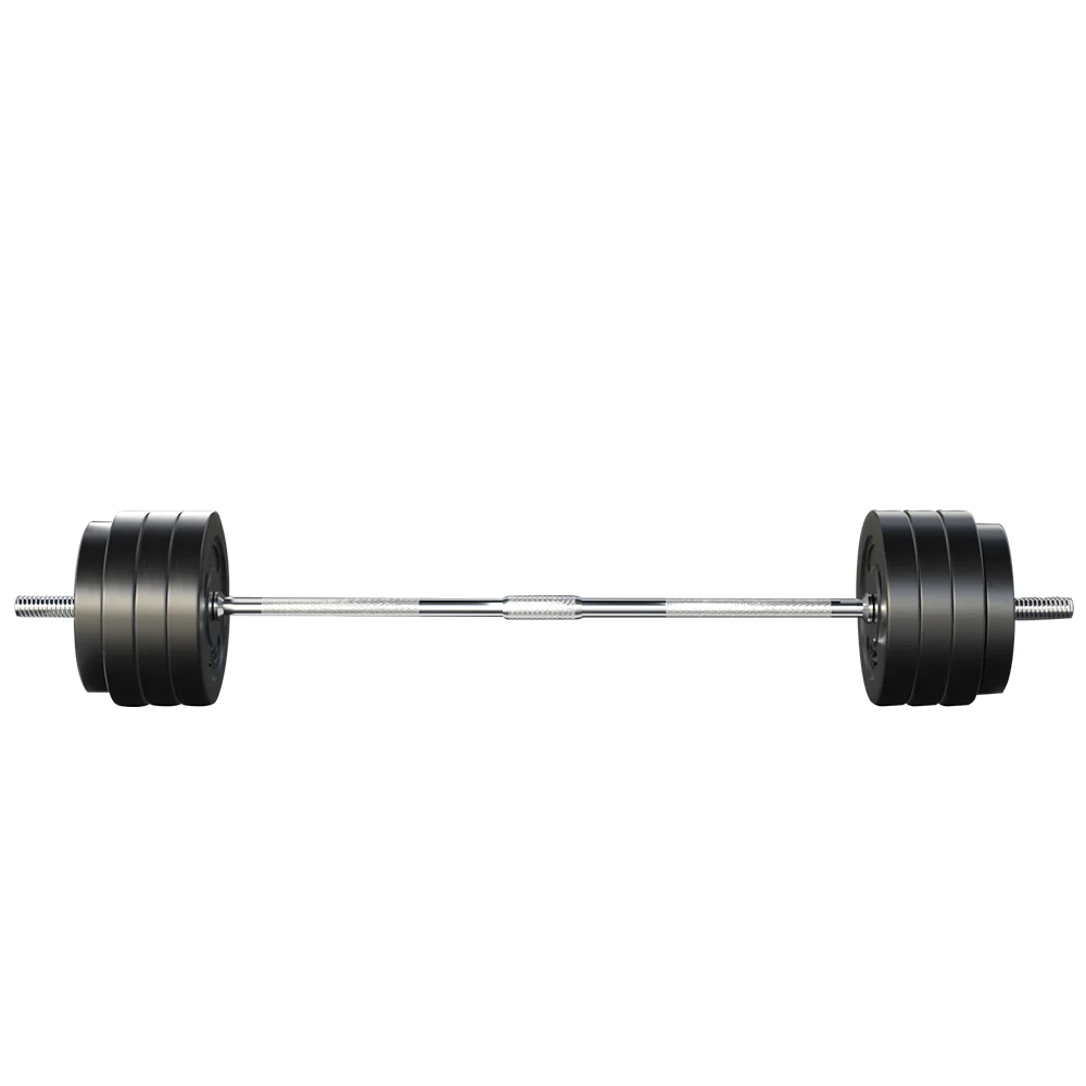 Everfit 78kg Barbell Set Weight Plates Bar Lifting Bench 168cm - Image 4