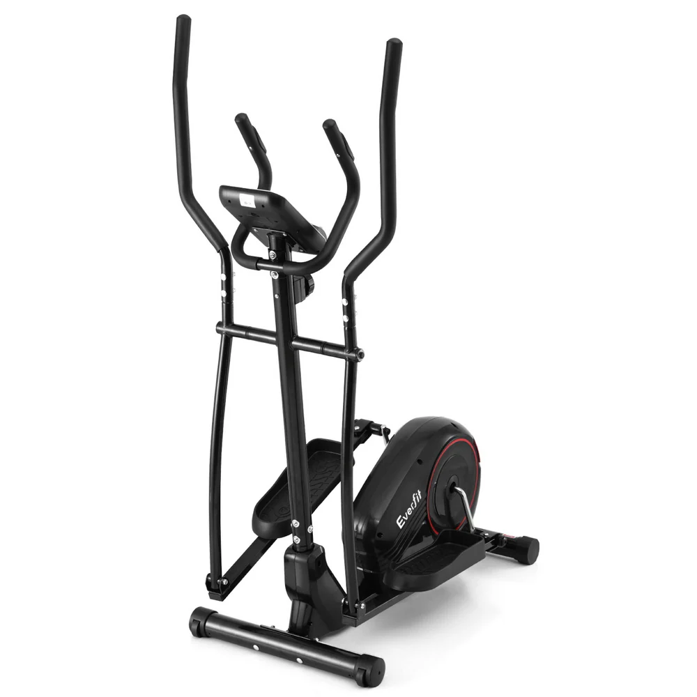 Everfit Exercise Bike Elliptical Cross Trainer Home Gym Fitness Machine LCD - Image 4