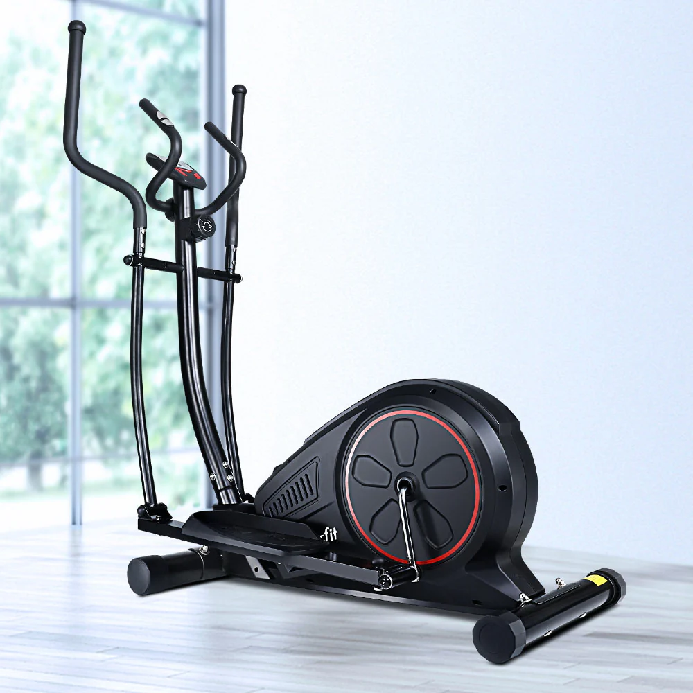 Everfit Exercise Bike Elliptical Cross Trainer Home Gym Fitness Machine LCD - Image 8