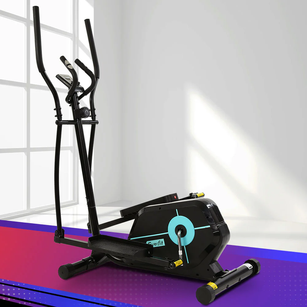 Everfit Exercise Bike Elliptical Cross Trainer Home Gym Fitness Machine Magnetic - Image 2