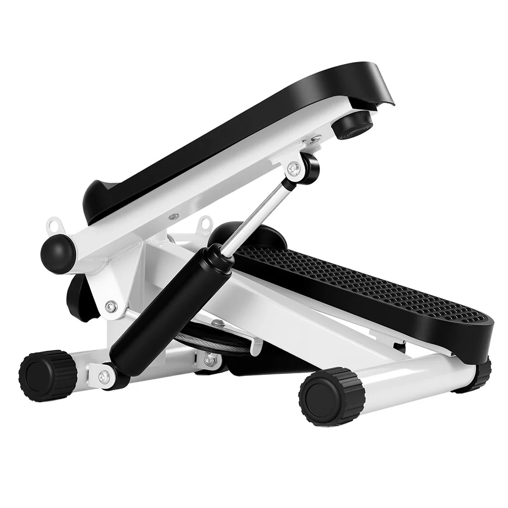 Everfit Mini Stepper with Resistance Rope Aerobic for Exercise Compact Home Workout (White) - Image 3