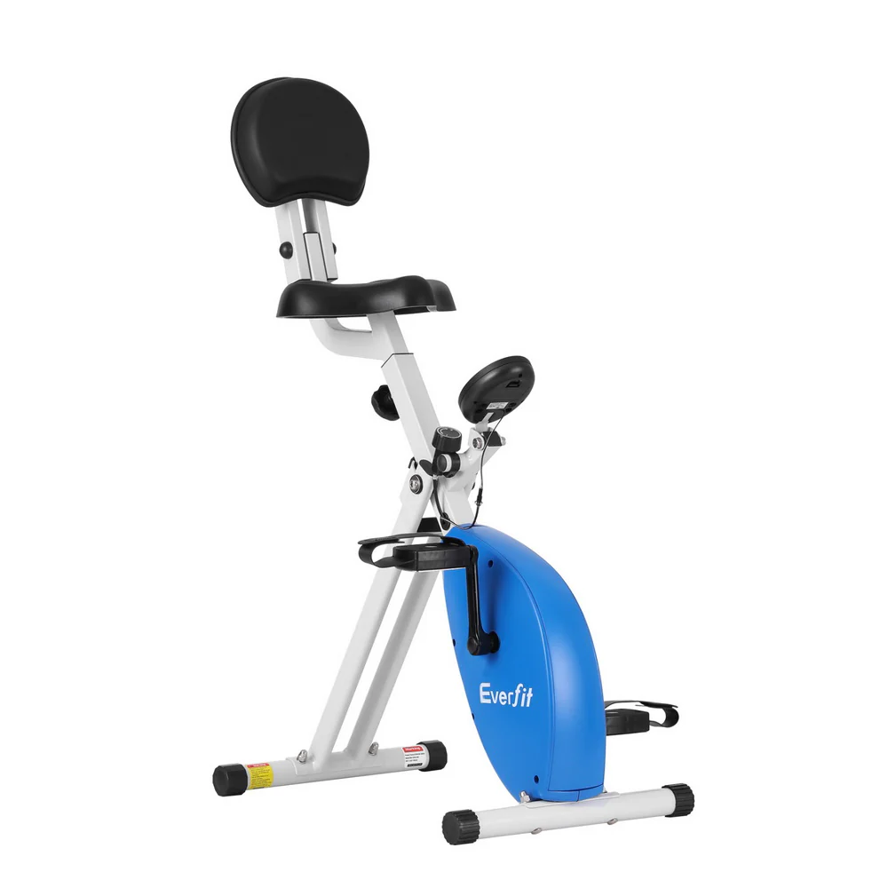 Everfit Under Desk Exercise Bike Magnetic Resistance X-bike Workouts 100kg Capacity - Image 4