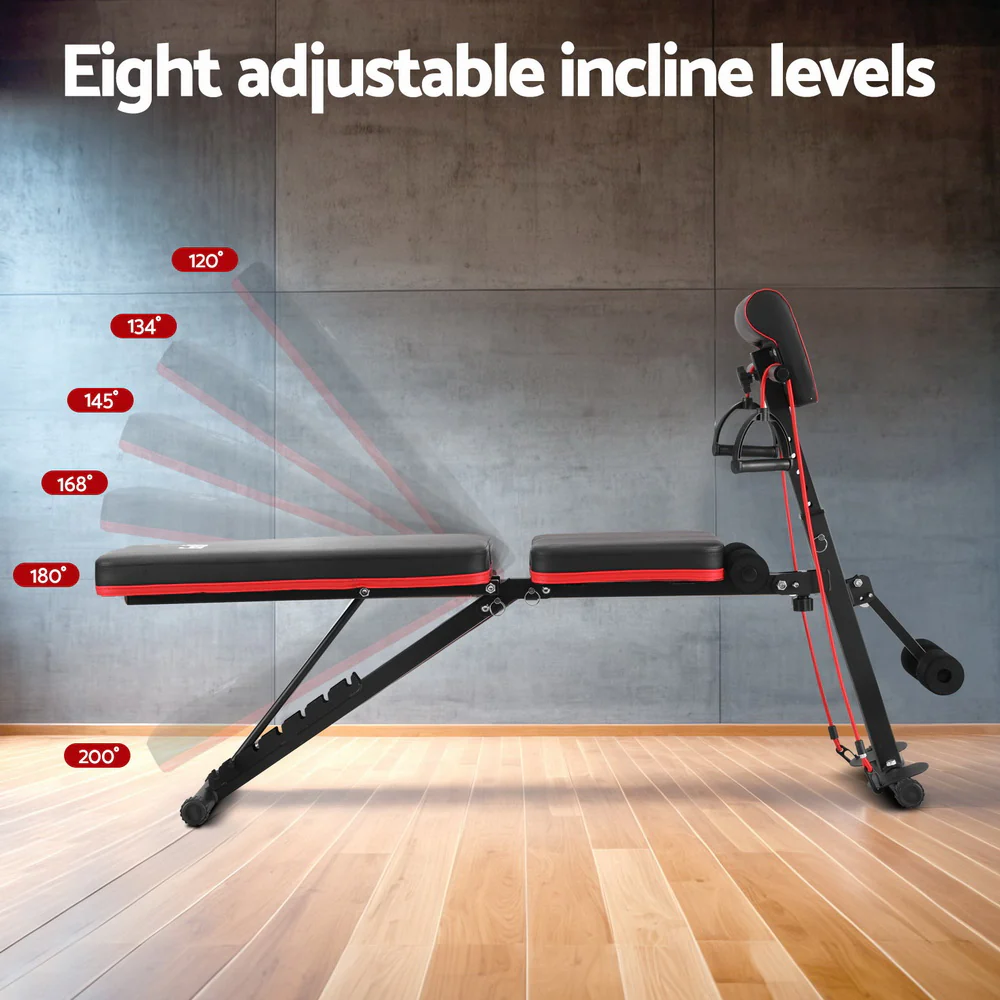Everfit Weight Bench Adjustable Preacher Curl Bench Press Dumbbell Stool 260kg - Image 4