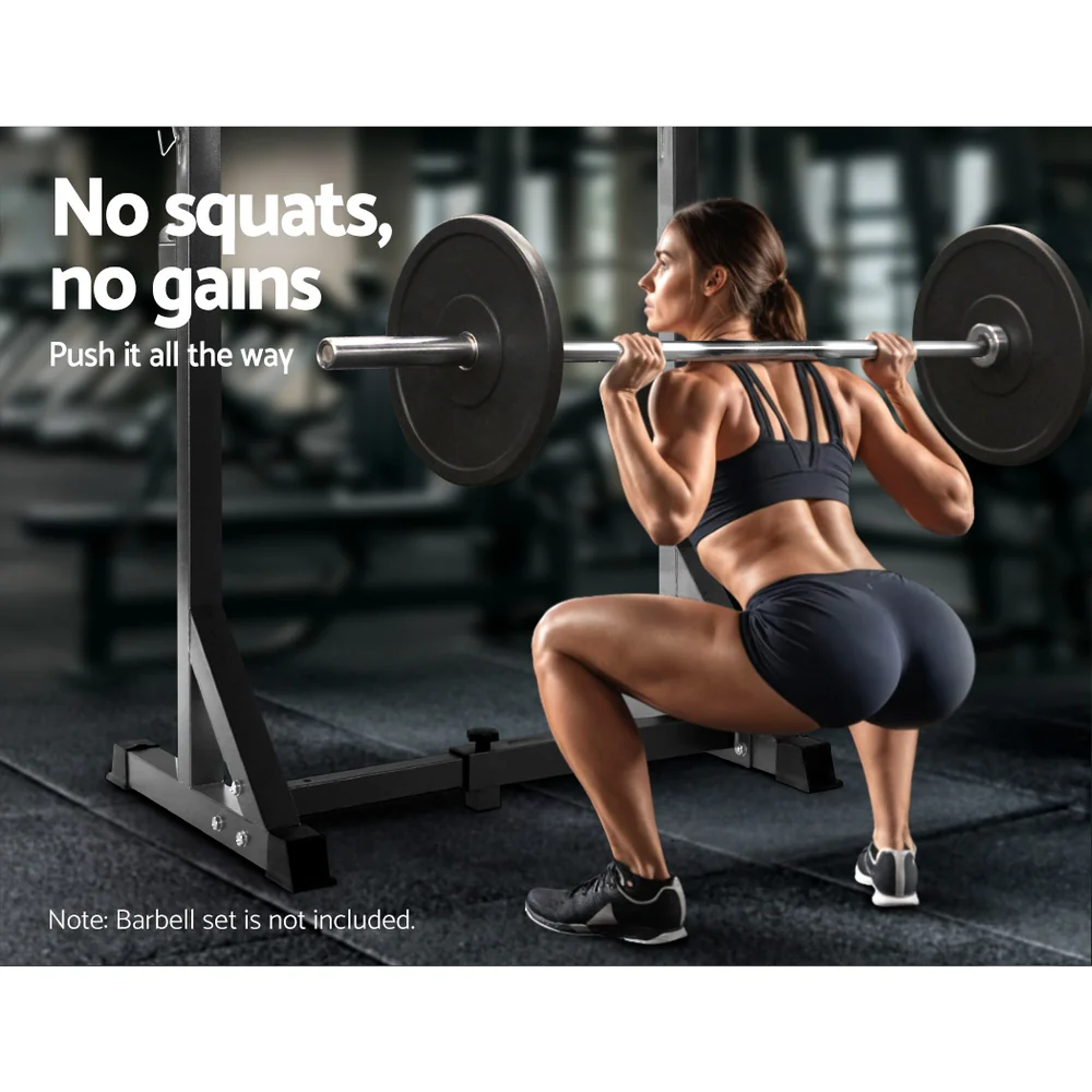 Everfit Weight Bench Adjustable Squat Rack Home Gym Equipment 300kg - Image 3