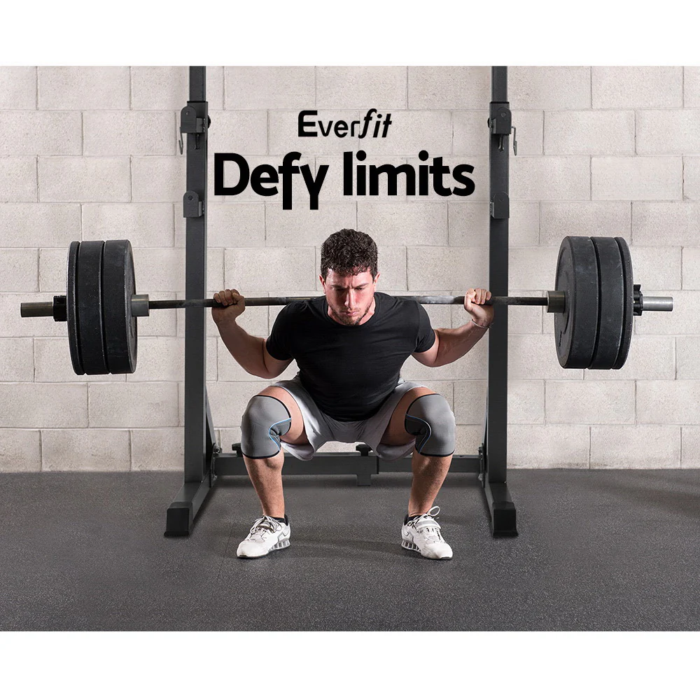 Everfit Weight Bench Adjustable Squat Rack Home Gym Equipment 300kg - Image 6