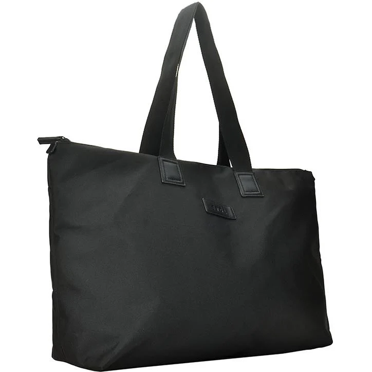 Evol Recycled Foldable Travel 40L Tote Bag (Black) - Image 3