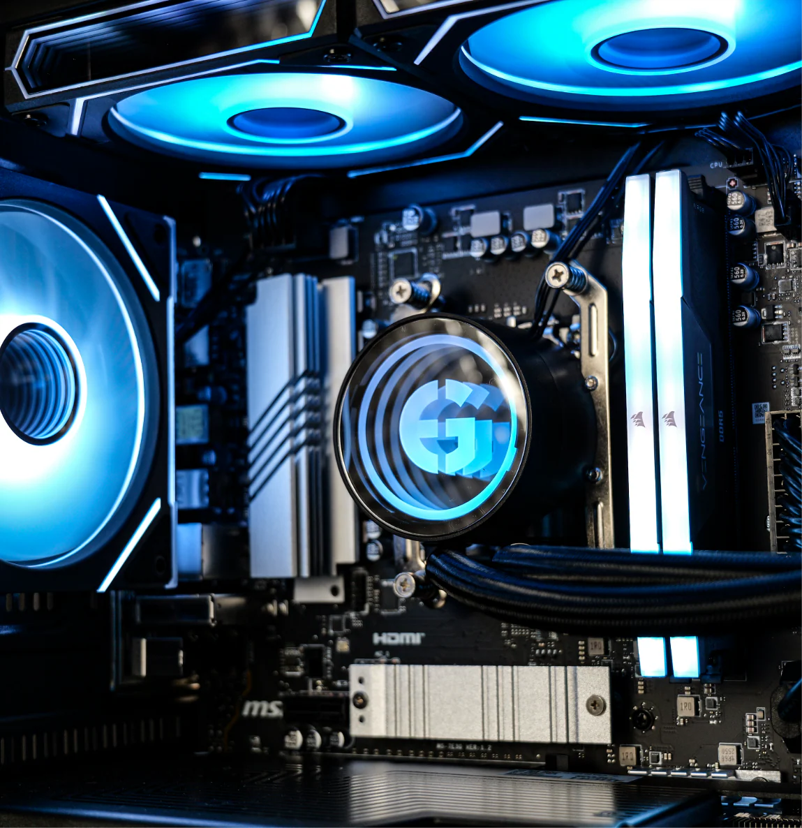 Evolve Gaming | ICE STORM | Ryzen 5 7500F Desktop Gaming PC - Image 4