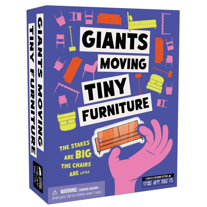 Exploding Kittens Giants Moving Tiny Furniture By Exploding Kittens Game - Image 2