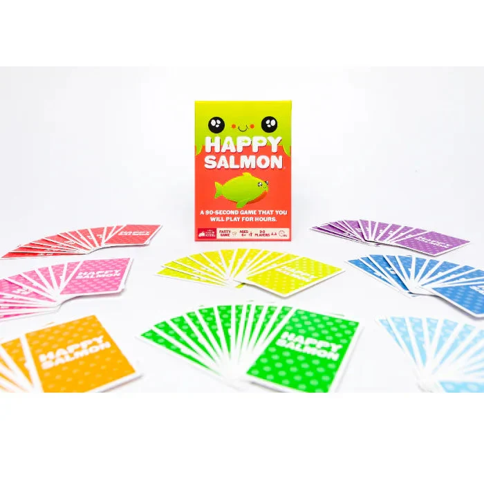 Exploding Kittens Happy Salmon Party Game - Image 4