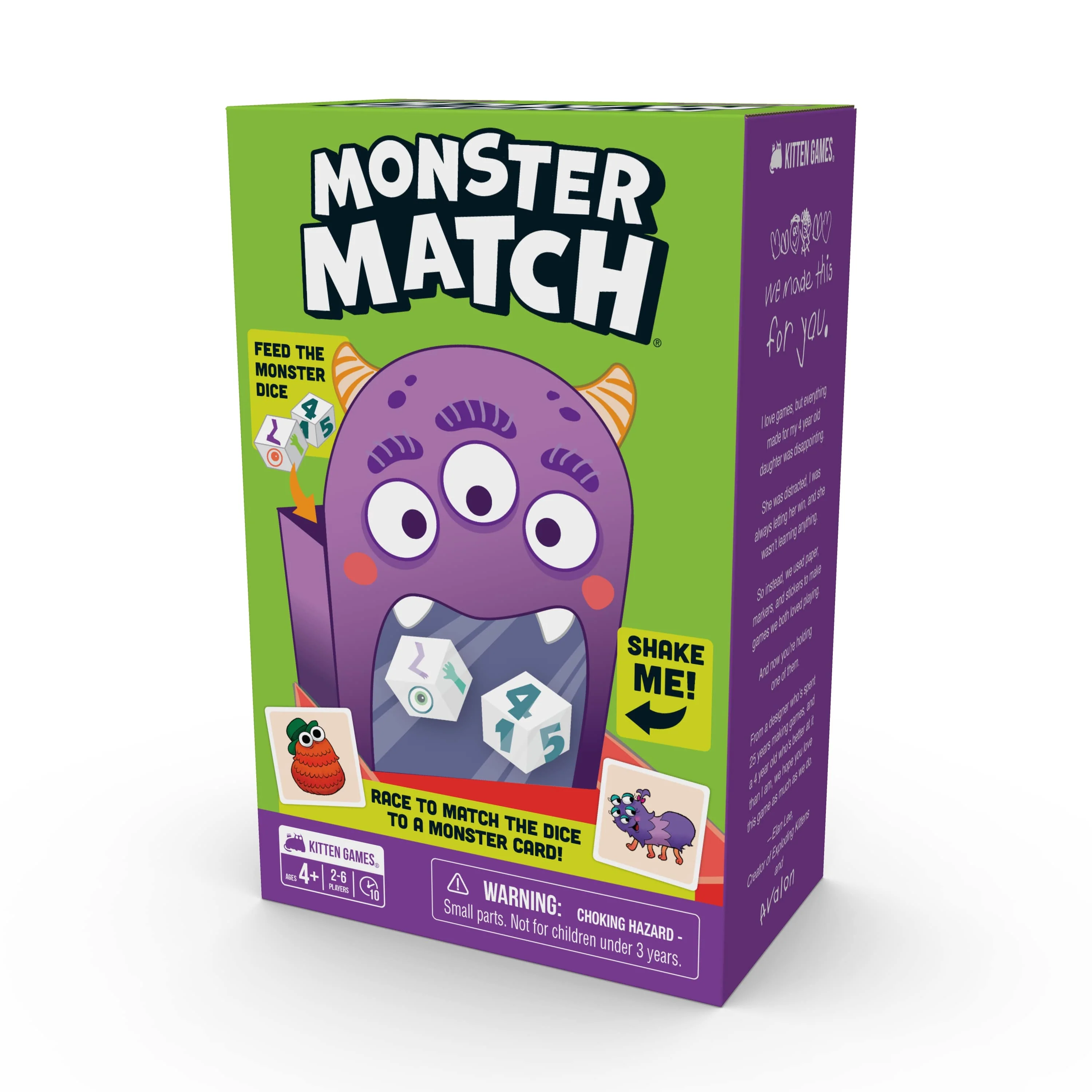 Exploding Kittens Monster Match By Exploding Kittens Game - Image 2