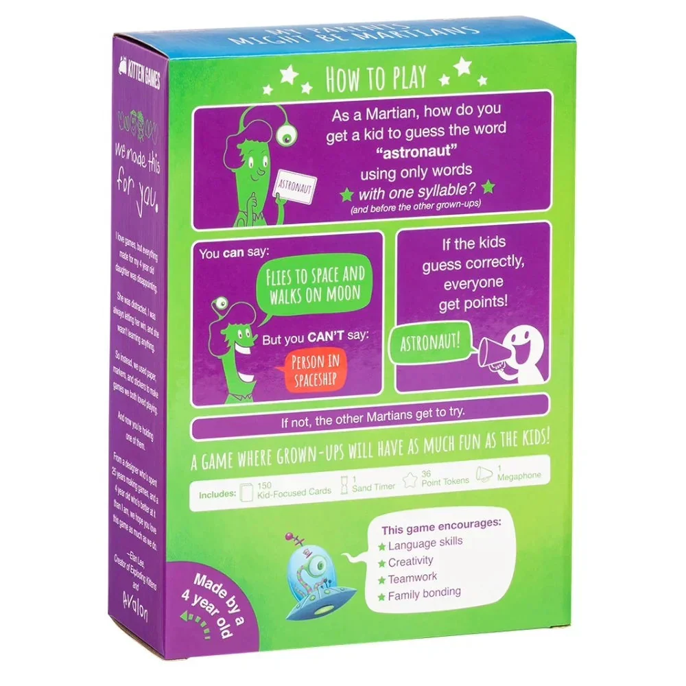Exploding Kittens My Parents Might be Martians Family Game - Image 4