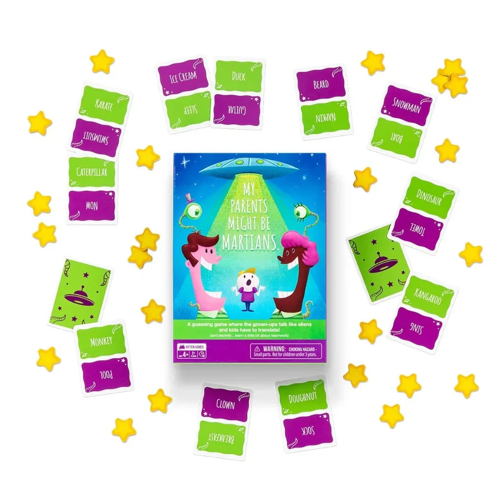 Exploding Kittens My Parents Might be Martians Family Game - Image 5