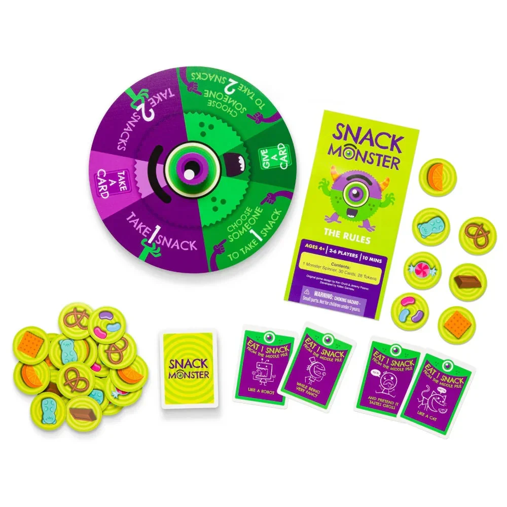 Exploding Kittens Snack Monster Family Game - Image 4