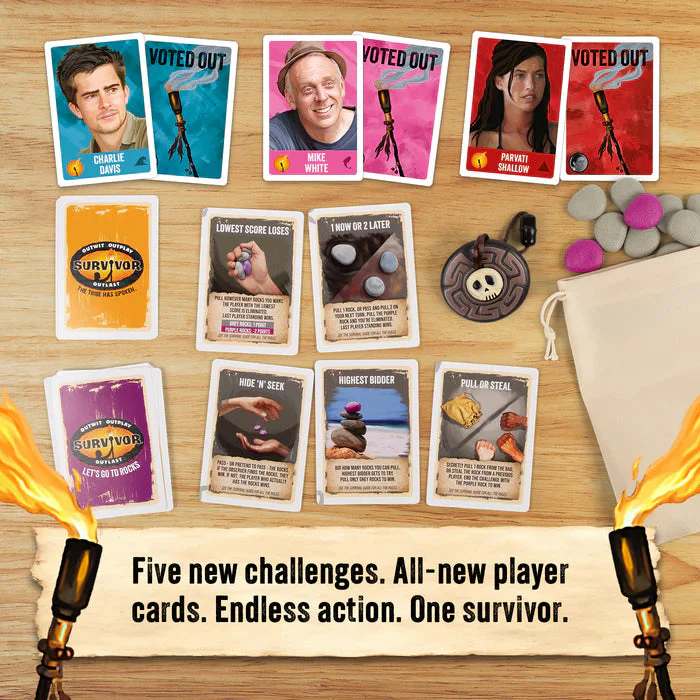 Exploding Kittens Survivor - Let's Go To Rocks The Card Game Game - Image 2