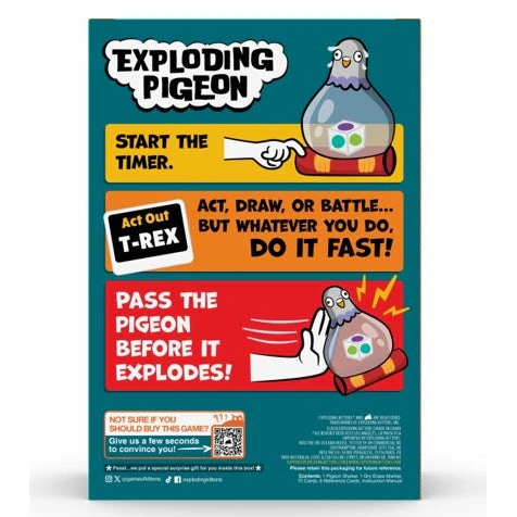 Exploding Pigeon By Exploding Kittens Game - Image 3