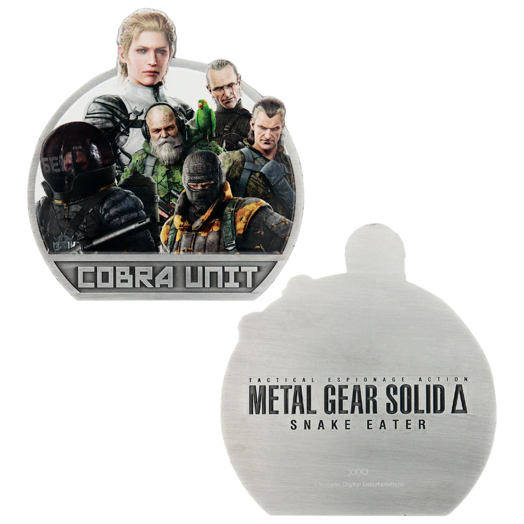 Fanattik Limited Edition Metal Gear Solid Delta Cobra Unit Medallion - Image 2