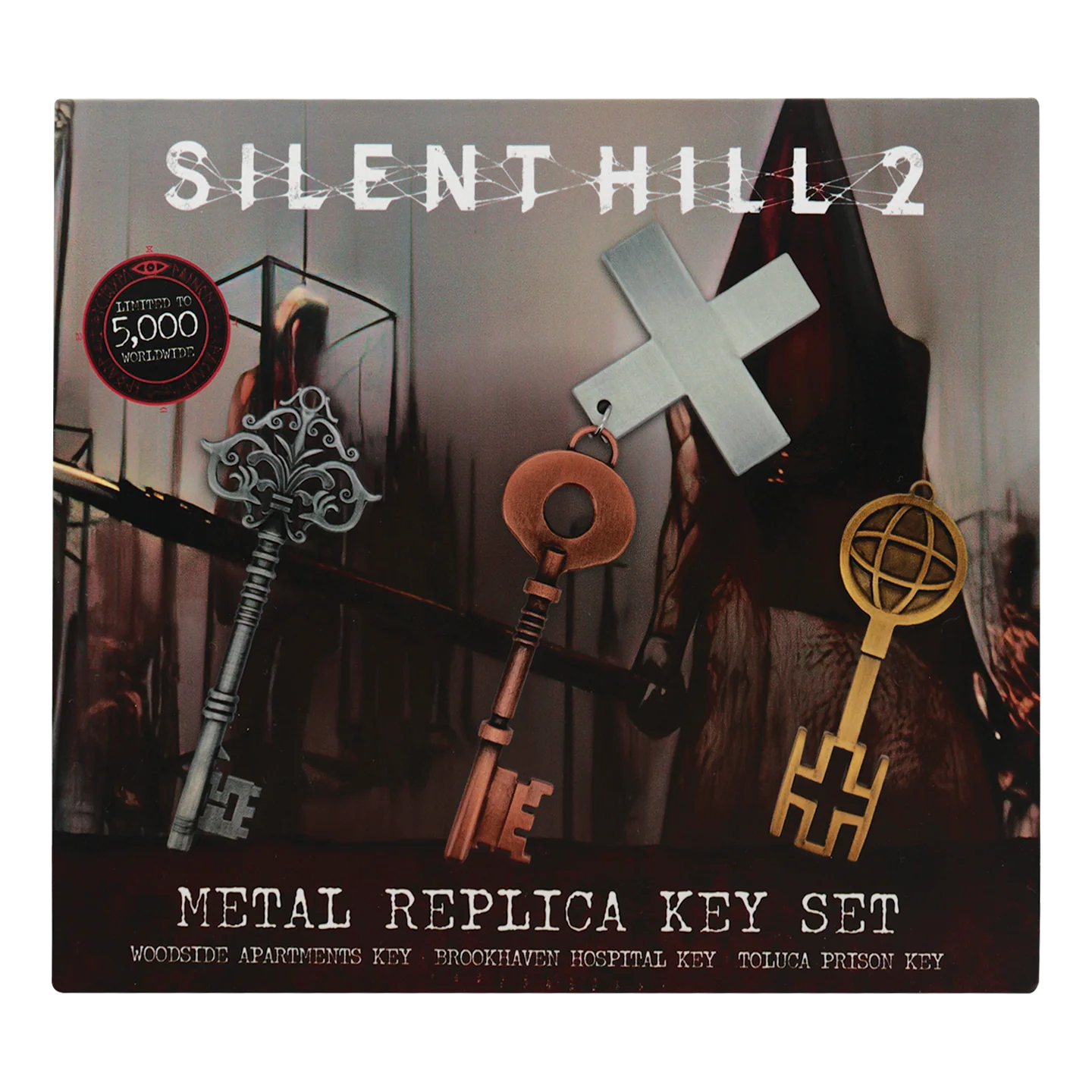 Fanattik Limited Edition SILENT HILL 2 Set of Replica Keys - Image 6