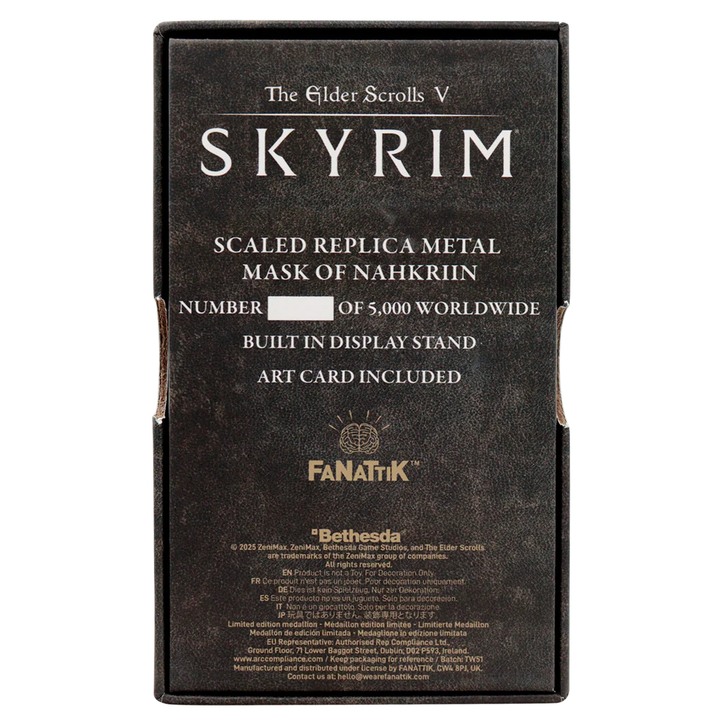 Fanattik Limited Edition The Elder Scrolls V: Skyrim Nahkriin Dragon Priest Mask Replica - Image 6