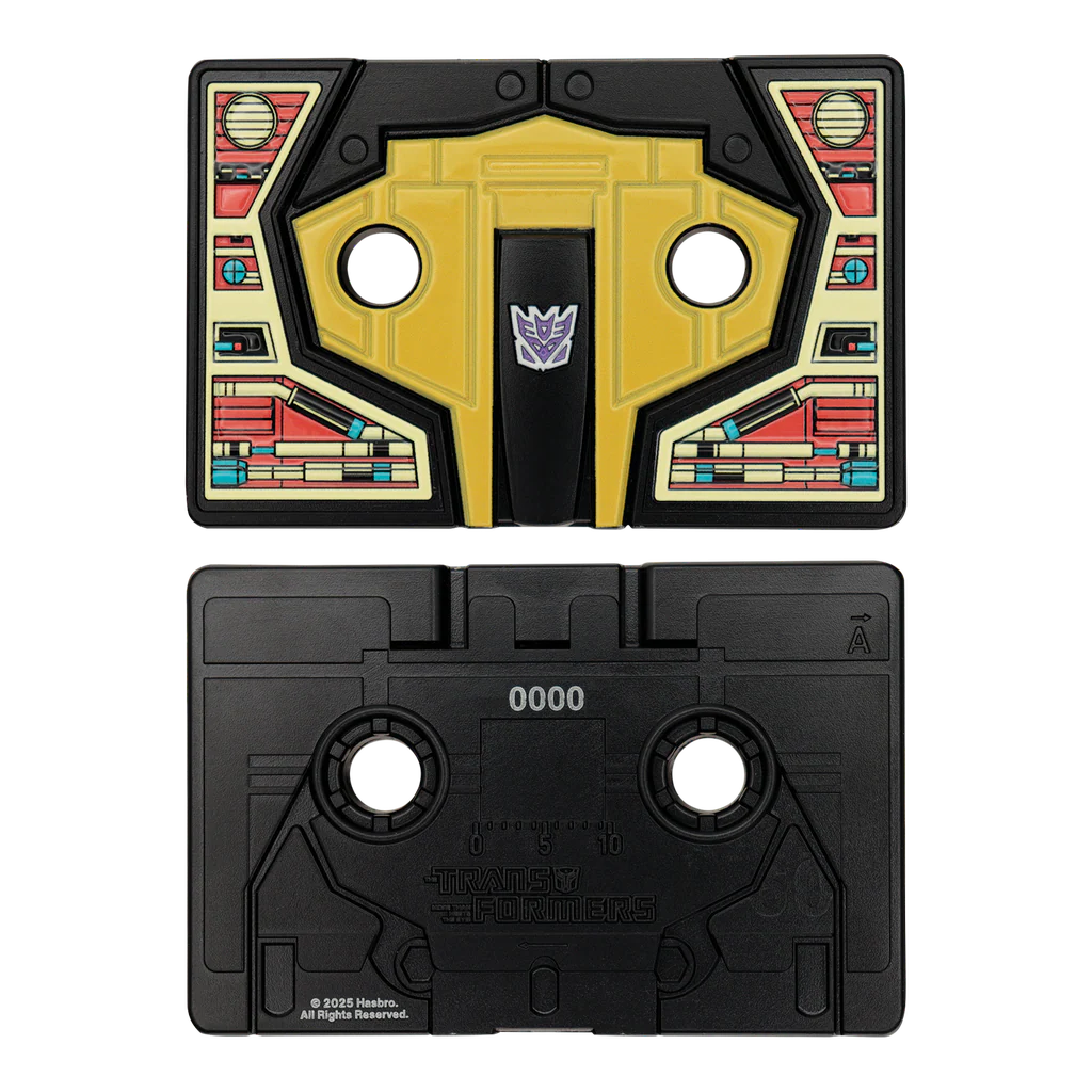 Fanattik Limited Edition Transformers Replica Soundwave Cassette Tape - Image 2