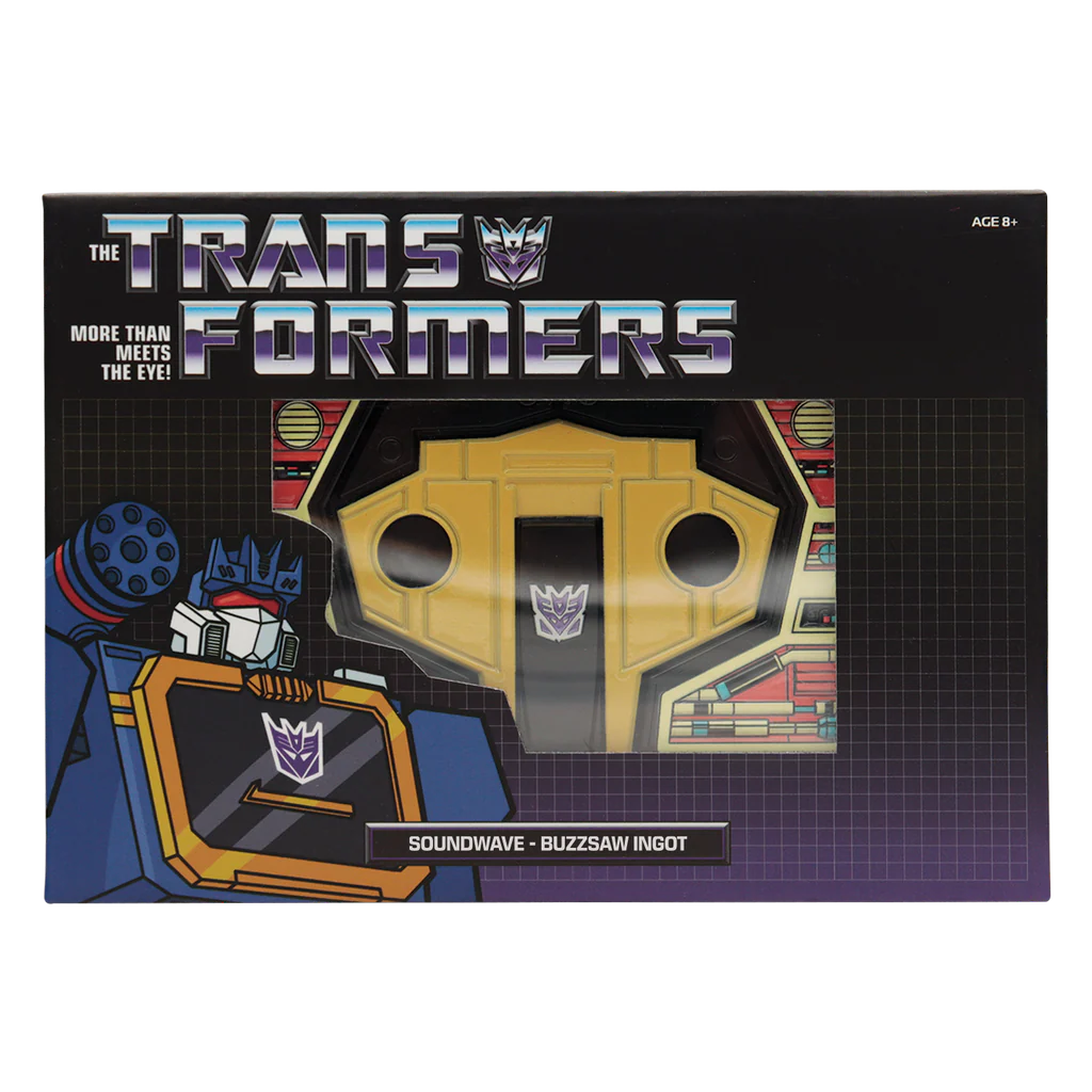 Fanattik Limited Edition Transformers Replica Soundwave Cassette Tape - Image 4