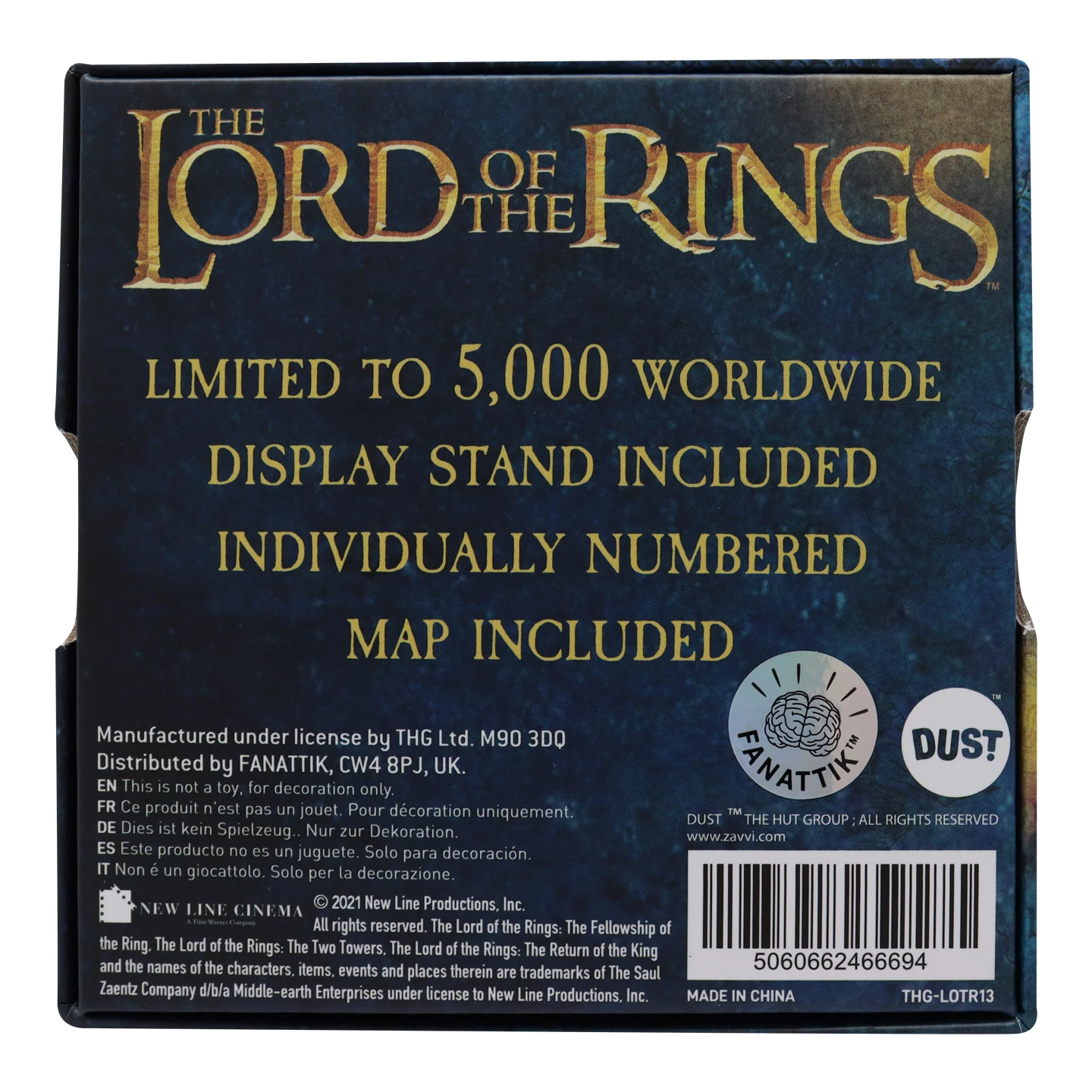 Fanattik The Lord of the Rings Limited Edition Mordor Medallion - Image 6