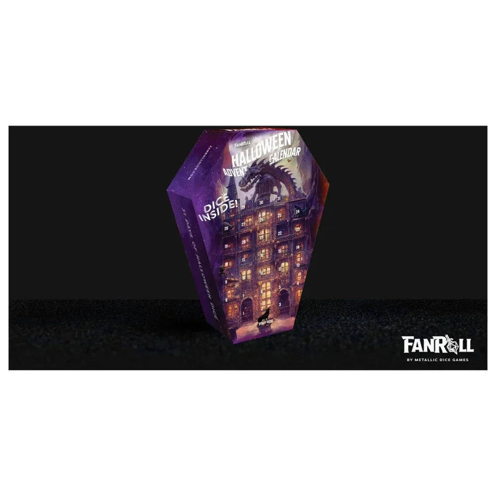 FanRoll by Metallic Dice Games MDG Halloween Advent Dice Calendar Assesories - Image 2
