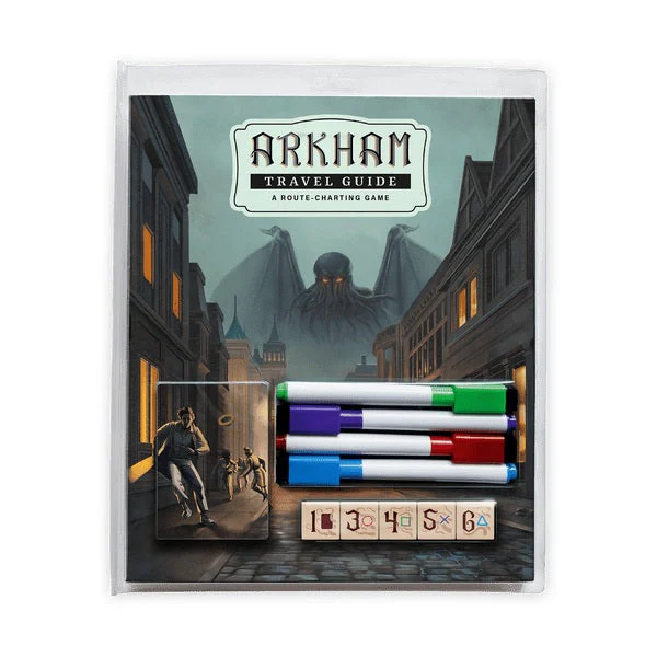 Fantasy Flight Games Arkham Travel Guide: a Route Charting Game Board Game - Image 2