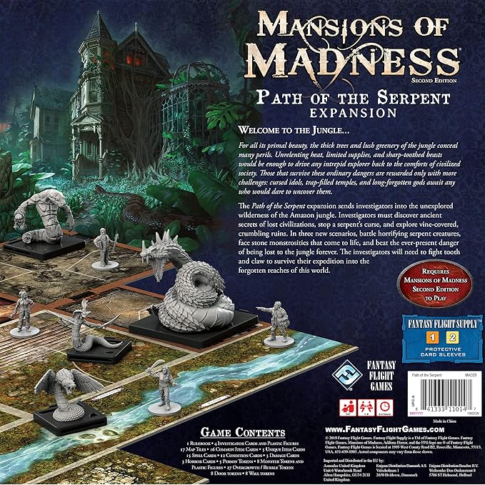 Fantasy Flight Games Mansions Of Madness Path Of The Serpent - Image 5