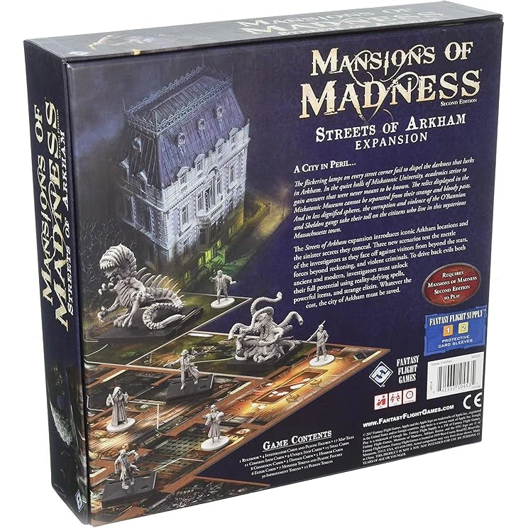 Fantasy Flight Games Mansions Of Madness Streets Of Arkham - Image 8