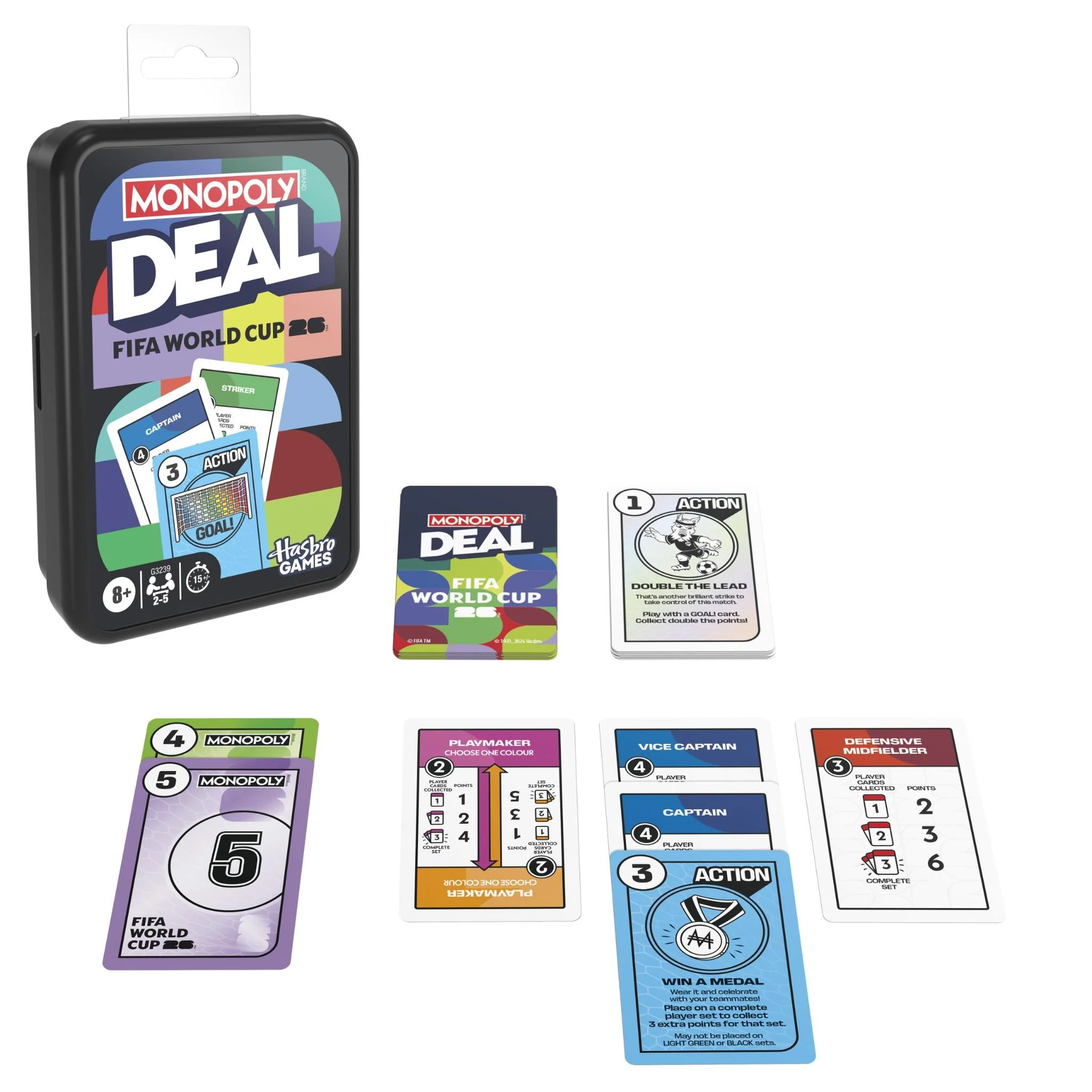 FIFA World Cup 2026 Edition - Monopoly Deal Card Game - Image 2