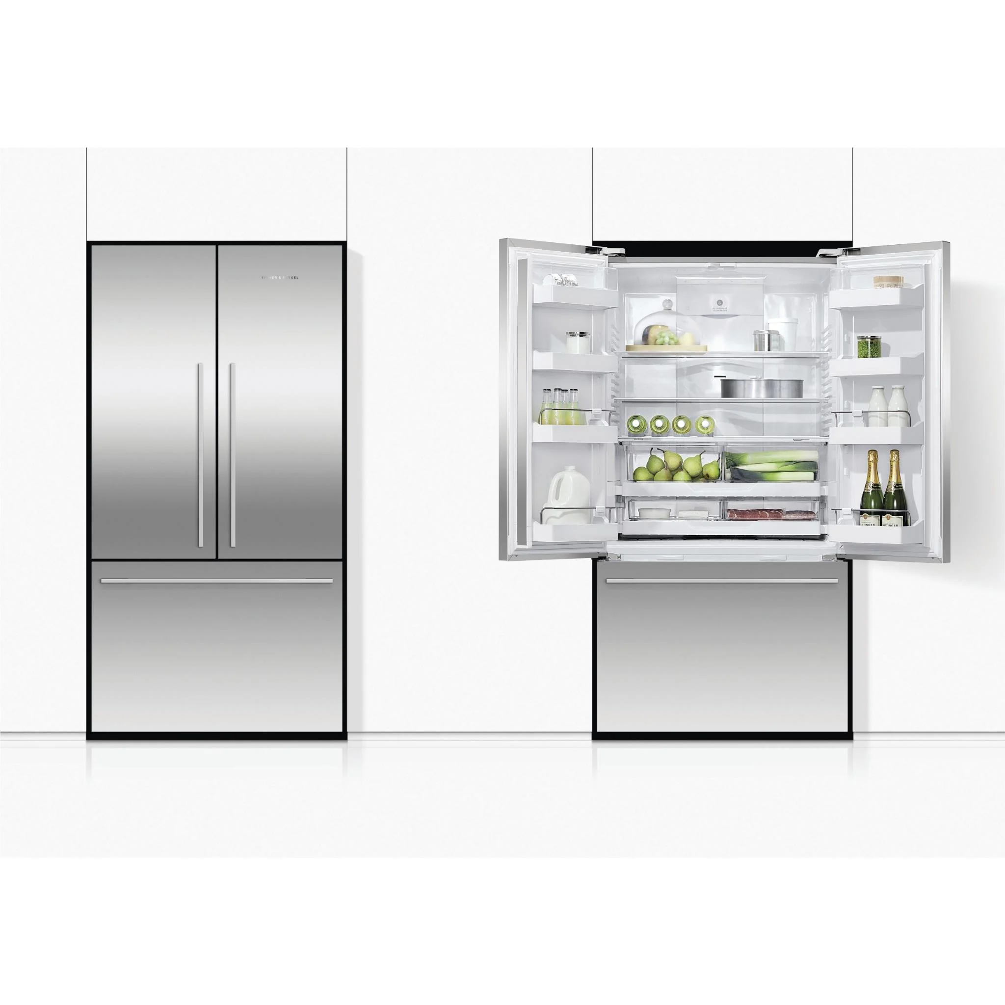 Fisher & Paykel RF610ADX5 569L French Door Fridge (Stainless Steel) - Image 11