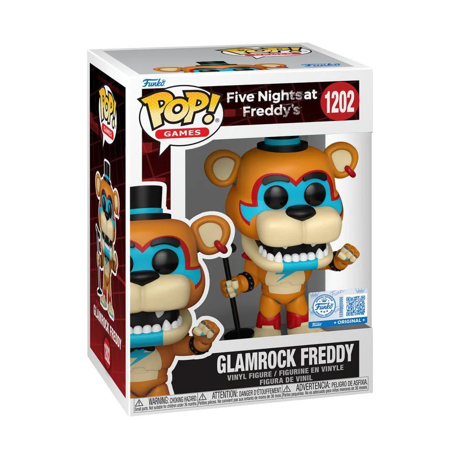 Five Nights at Freddy's - Glamrock Freddy Pop! Vinyl - Image 2