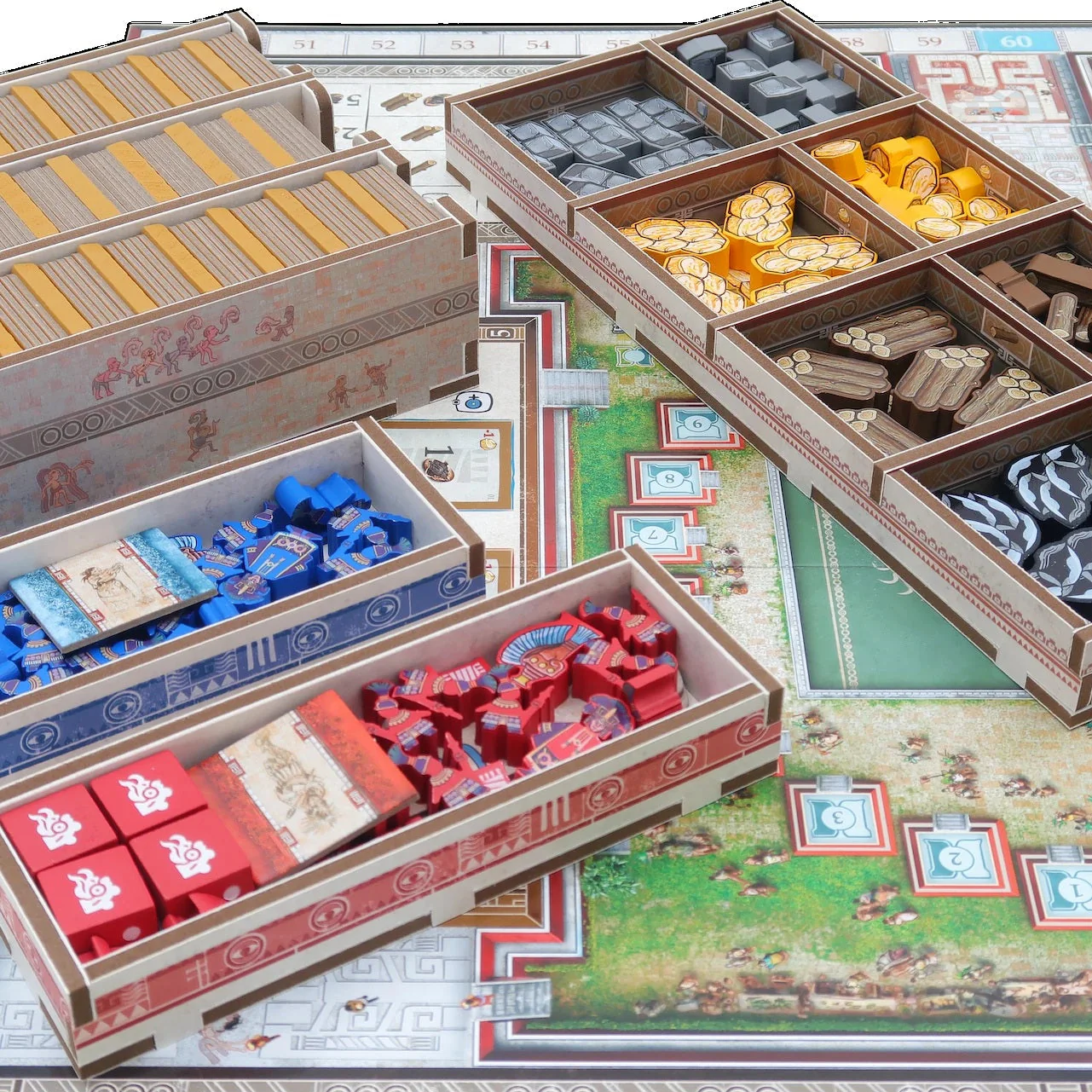 Folded Space Colour Game Inserts - Teotihuacan Deluxe Master Set - Image 2