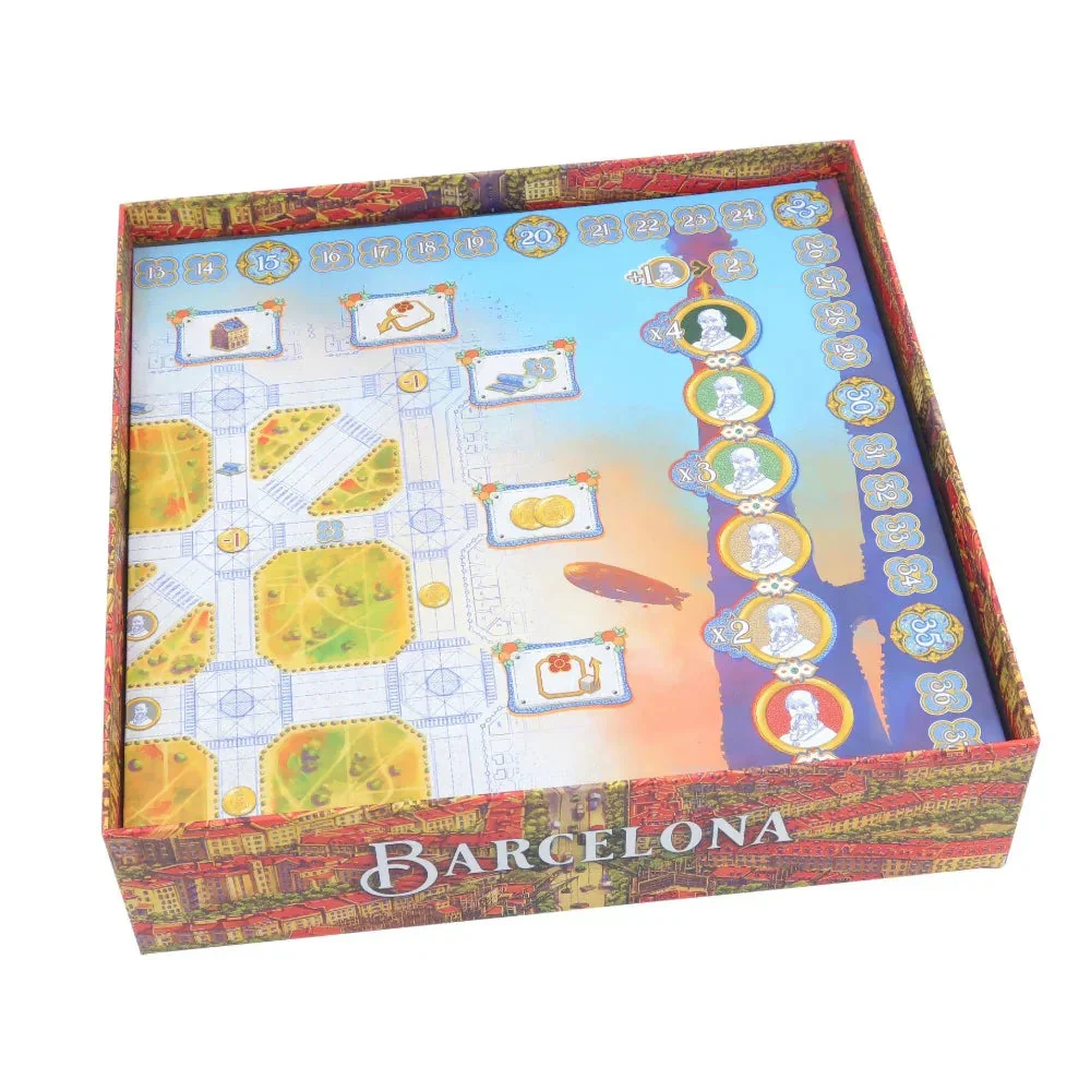 Folded Space Game Colour Inserts Barcelona Accessories - Image 3