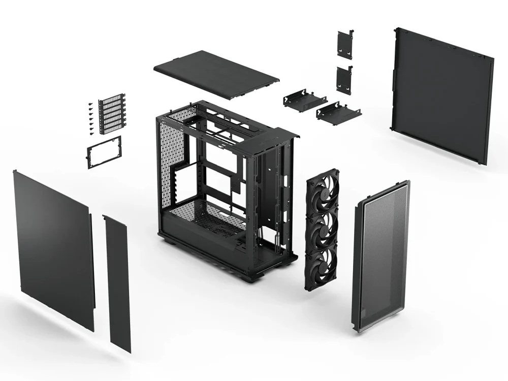 Fractal Design Epoch XL Case - Black Solid - Image 5