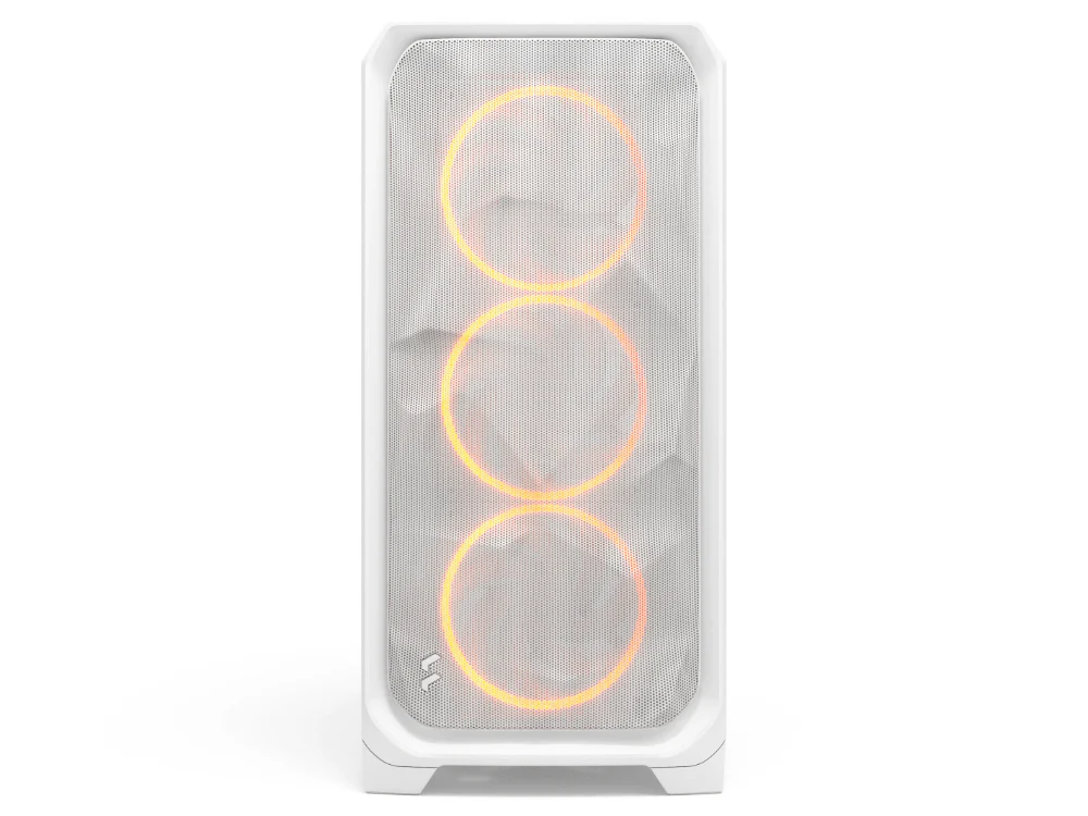 Fractal Design Meshify 3 XL Full-Tower Case - White RGB TG Clear Tint - Image 2