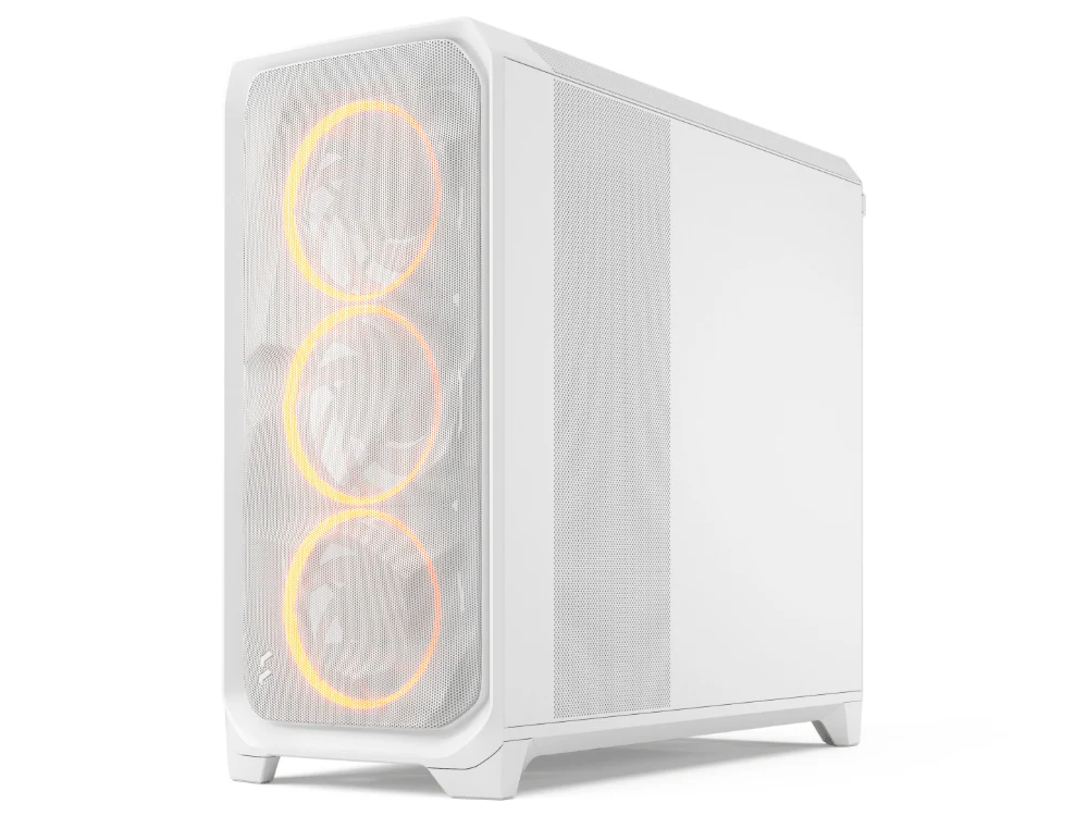 Fractal Design Meshify 3 XL Full-Tower Case - White RGB TG Clear Tint - Image 6