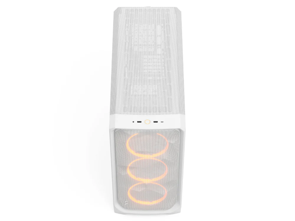 Fractal Design Meshify 3 XL Full-Tower Case - White RGB TG Clear Tint - Image 7