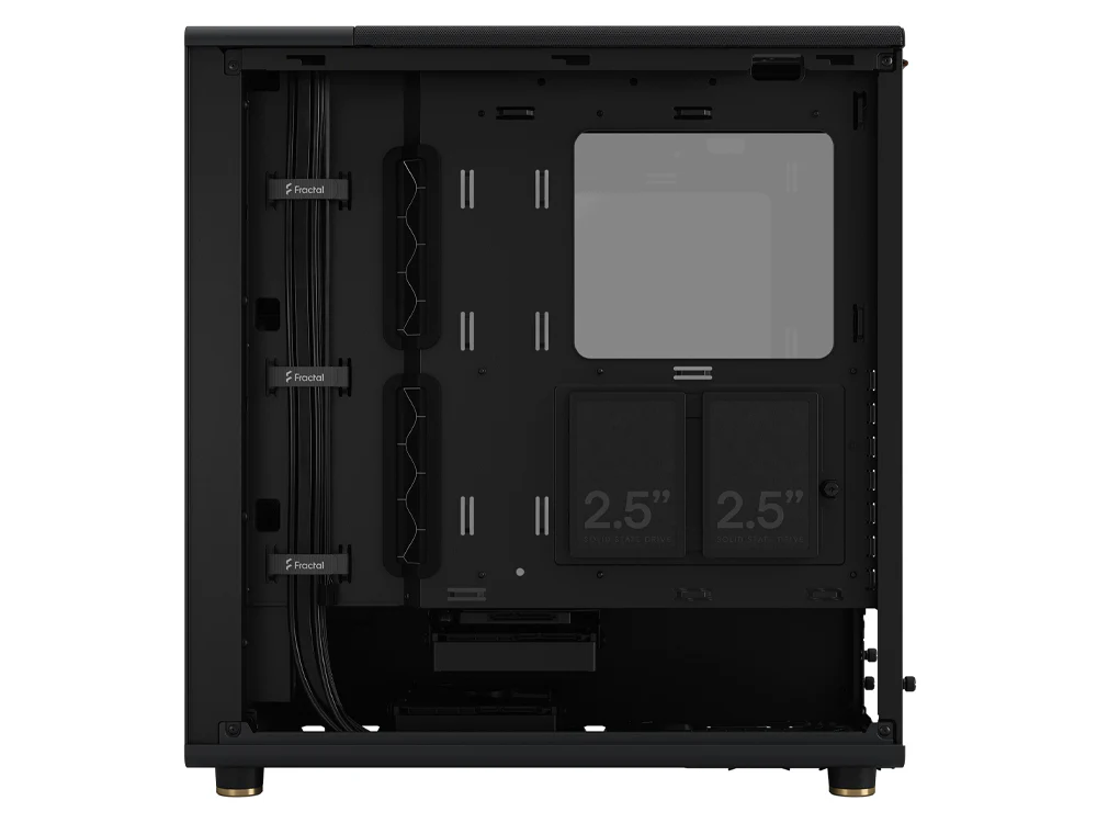 Fractal Design North Mid-Tower Case - Charcoal Black TG Dark - Image 6