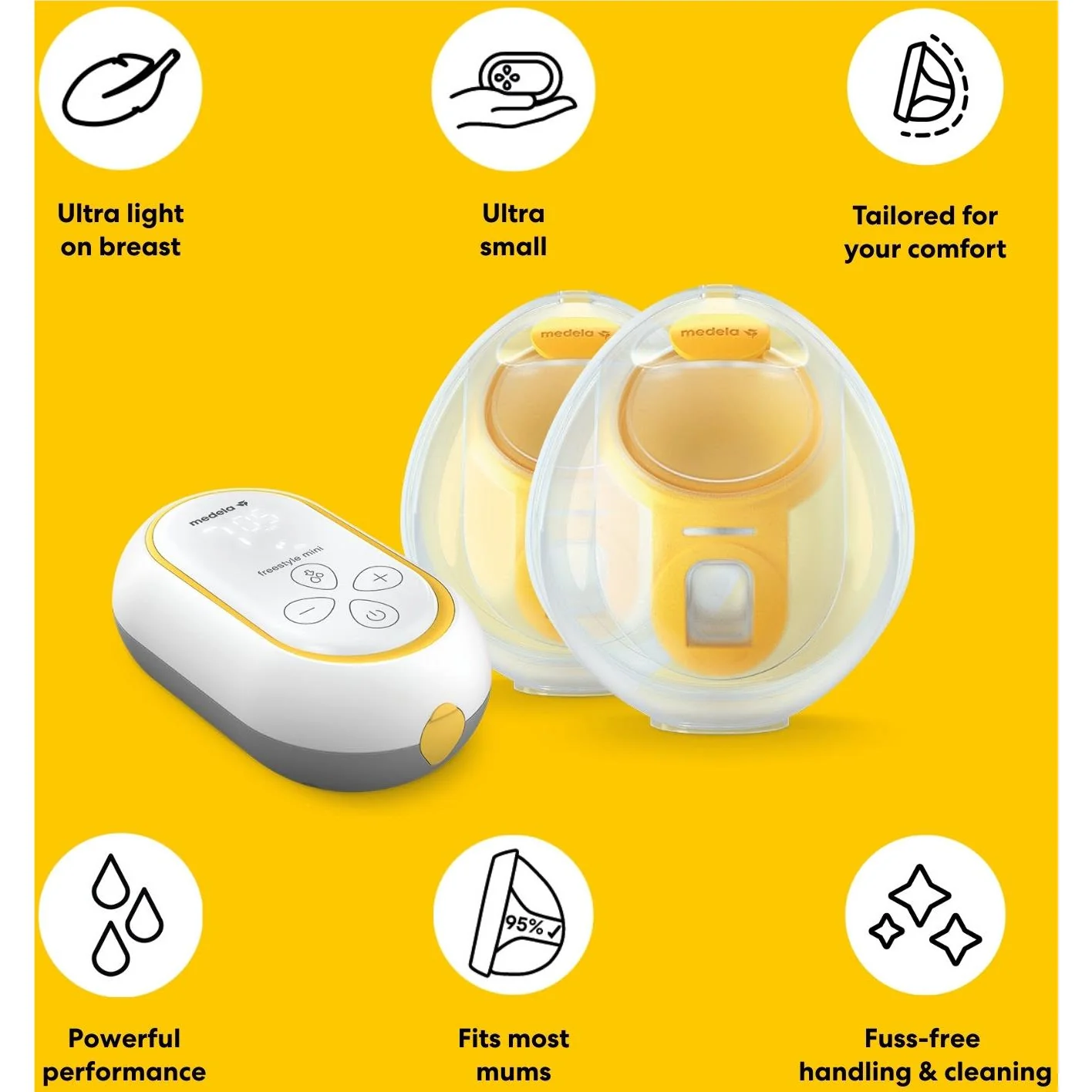 Freestyle Mini Hands-free Electric Breast Pump (Double) - Image 4
